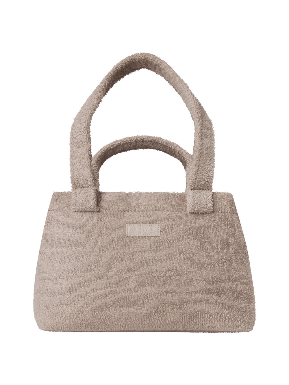 Skims Soft Terry Tote Bag in Light Taupe